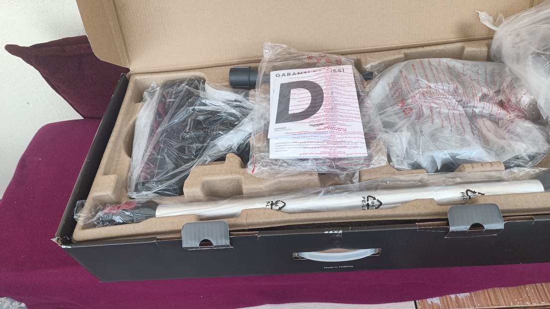 Homend Dustrider 1263H Dikey Süpürge Siyah - Görsel 3