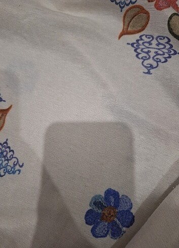 xl Beden beyaz Renk Keten tesettür elbise