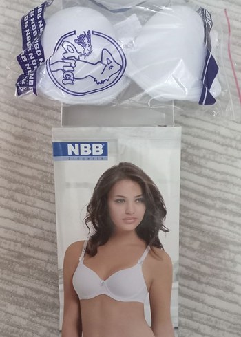 Beyaz Minimalist NBB Sütyen