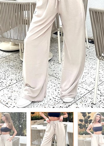 Diğer Ben Kerem karışımlı yüksek bel pantolon