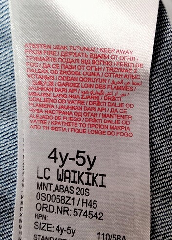 Erkek çocuk kot ceket  - Görsel 2