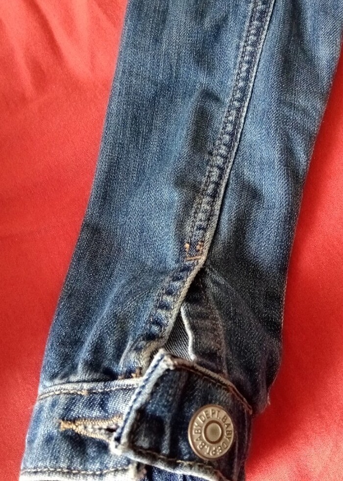 Erkek çocuk kot ceket  - Görsel 3