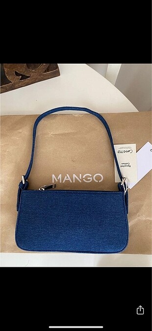 Mango denim baguette