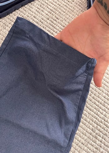 Diğer Kadın Lacivert Basic Kumaş Pantolon
