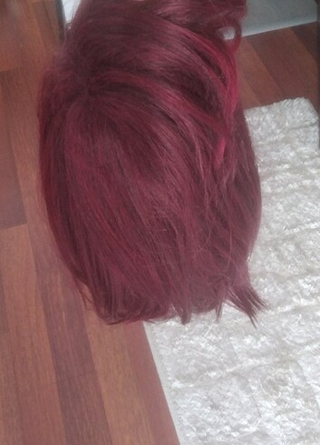  Beden Kızıl peruk 