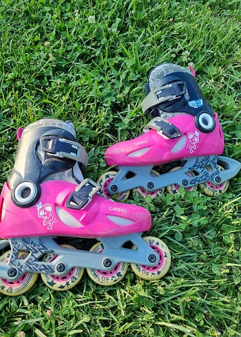 Pembe Paten Decathlon kız çocuk