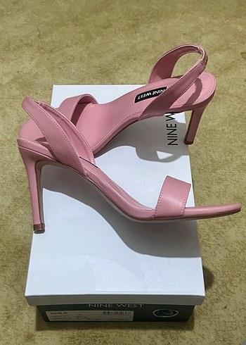 39 Beden Nine West Pembe Kadın Topuklu Sandalet