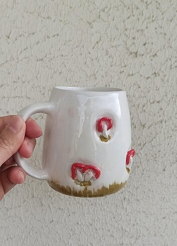 Mantarlı büyük boy kupa 