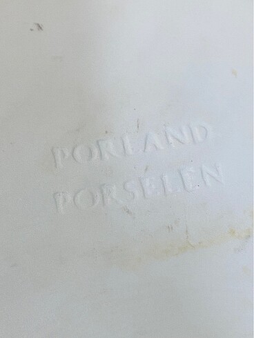 Porland Porland 17cm sahan beyaz 12 adet