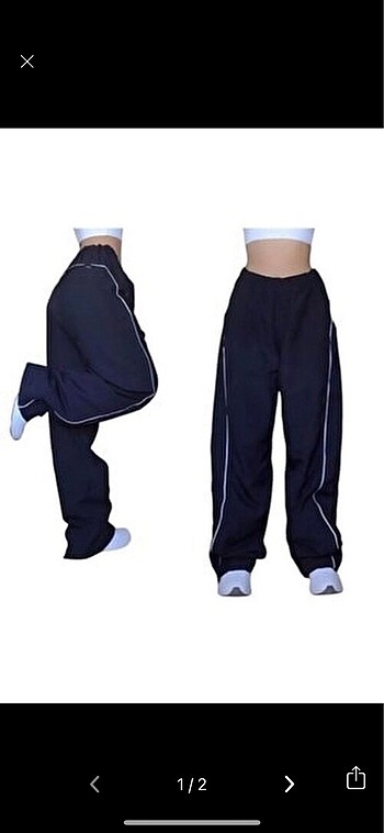 popüler paraşüt pantolon