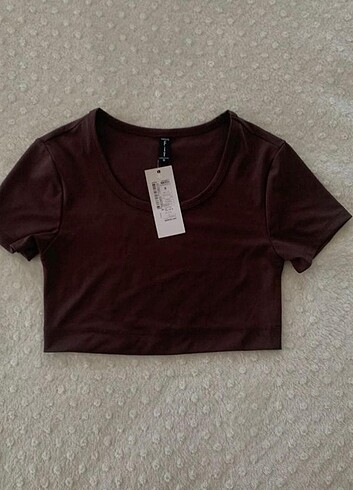 Defacto Fit Yuvarlak Yaka Kısa Kollu Crop Spor Tişört