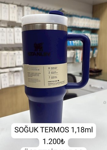 Stanley 1,9 ml Sıcak Soğuk Termos - Haki - Görsel 3