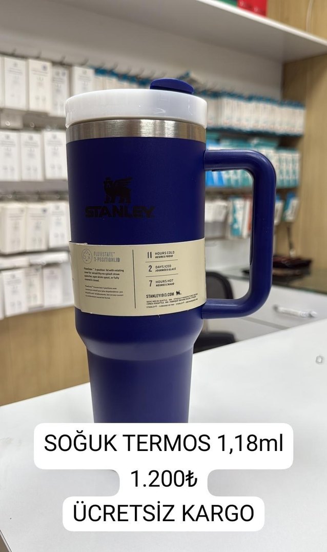 Stanley 1,9 ml Sıcak Soğuk Termos - Haki - Görsel 3