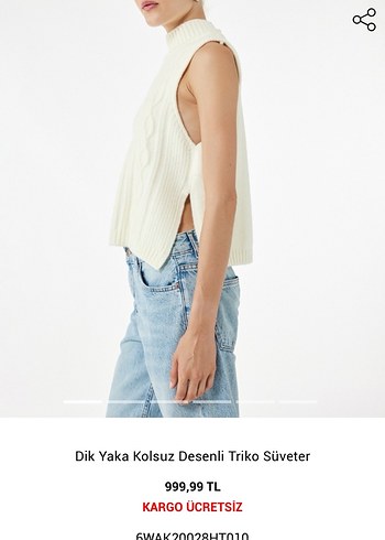 Koton Dik yaka triko süveter