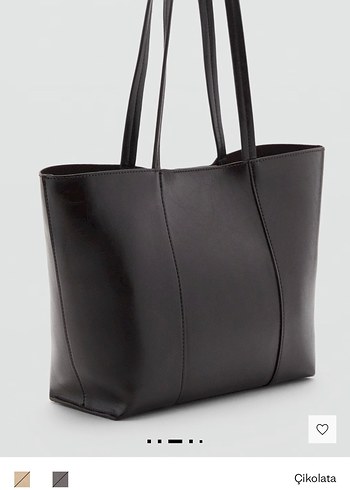 Mango Orta boy shopper çanta