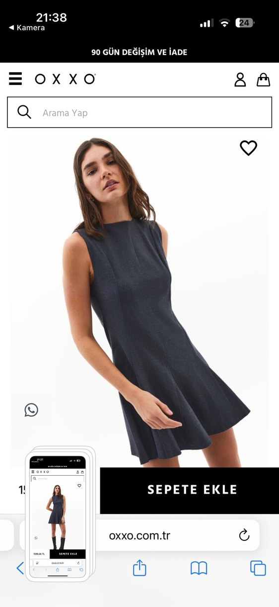 Oxxo Godeli Mini Elbisesi - Görsel 5