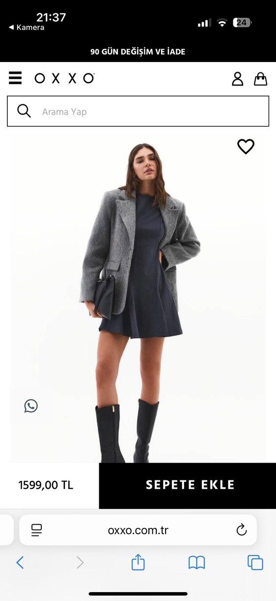 Oxxo Godeli Mini Elbisesi - Görsel 3