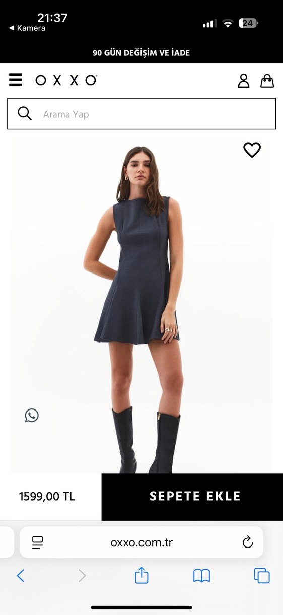 Oxxo Godeli Mini Elbisesi - Görsel 4