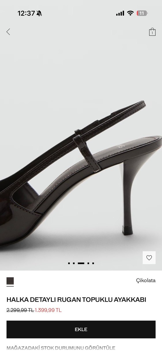 Mango Topuklu Ayakkabı - Görsel 3
