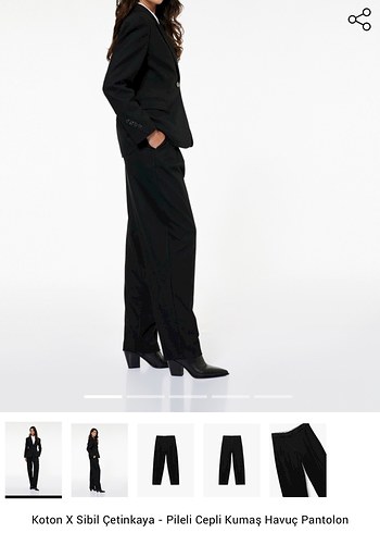 Koton havuç pantolon - Görsel 5