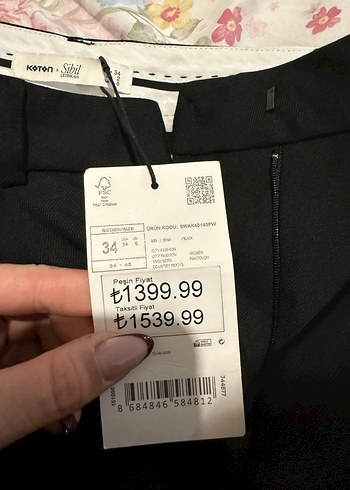 Koton havuç pantolon - Görsel 7