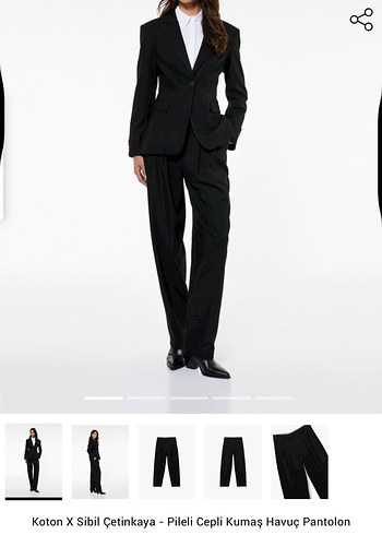 Koton havuç pantolon - Görsel 6