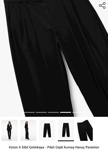 Koton havuç pantolon - Görsel 3