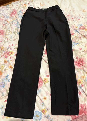 Cepli Siyah Slim Fit Kumaş Pantolon - Görsel 10