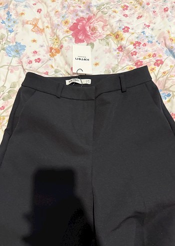 Cepli Siyah Slim Fit Kumaş Pantolon - Görsel 8