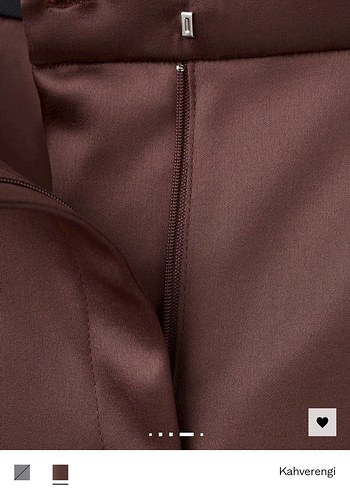 Mango Saten Kumaş Pantolon - Görsel 3