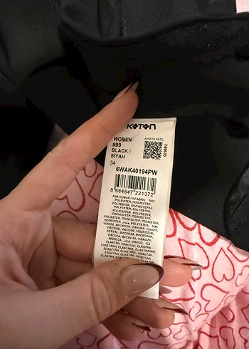 Pile Detaylı Cepli Geniş Paça Kumaş Pantolon - Görsel 8