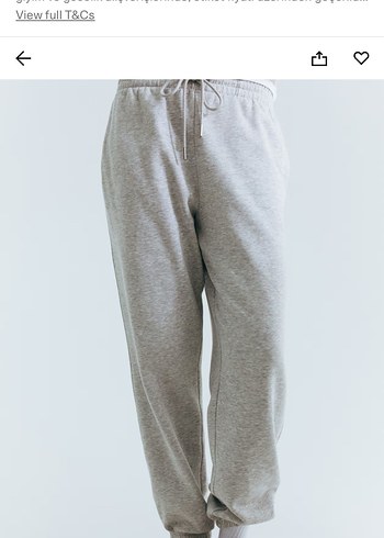 Gri Normal Boy Rahat Kesim Kadın Eşofman Altı - Görsel 6