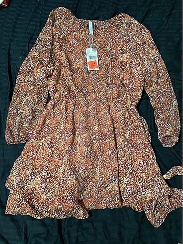 Mango mango çiçek desenli elbise