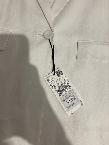 xs Beden beyaz Renk mango blazer ceket