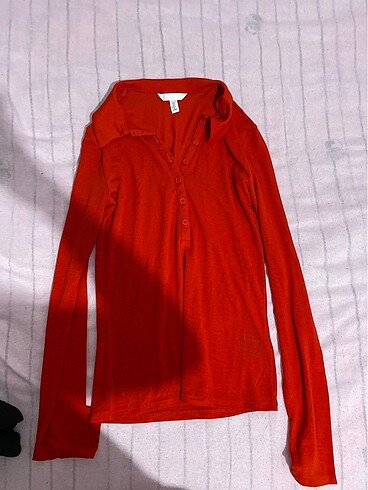 H&M h&m jerse polo yaka bluz