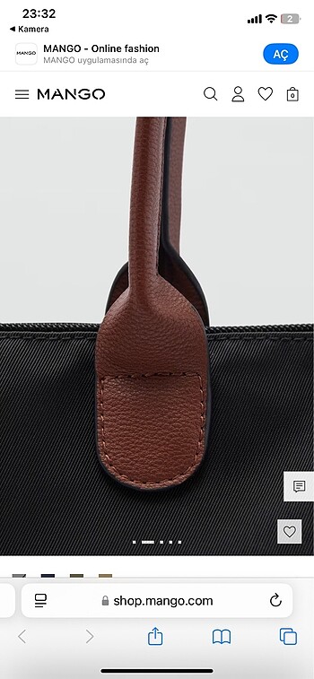 Beden siyah Renk SHOPPER ÇANTA