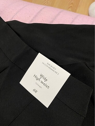 34 Beden h&m kumaş pantolon