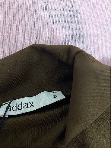 s Beden Drape detaylı elbise