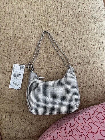 mango taş detaylı çanta