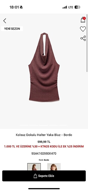 halter yaka bluz
