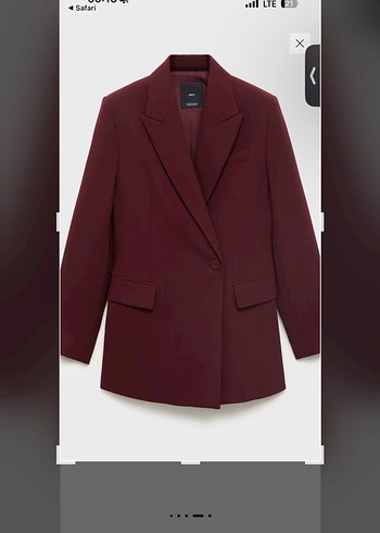 Kruvaze blazer ceket