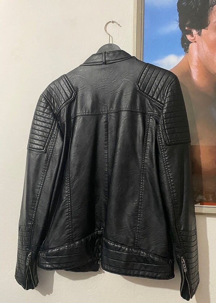 LC waikiki deri ceket - Görsel 2