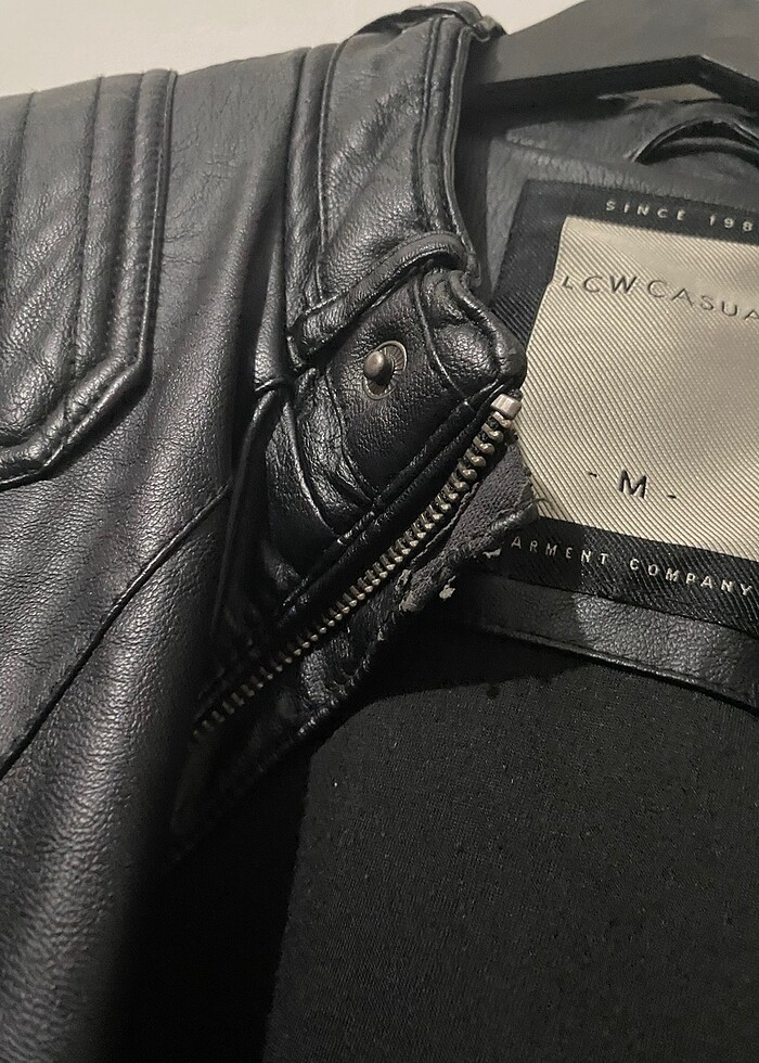 LC waikiki deri ceket - Görsel 3