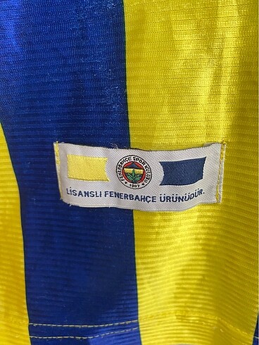 Fenerbahçe 2001-2002 orjinal forması - Görsel 4