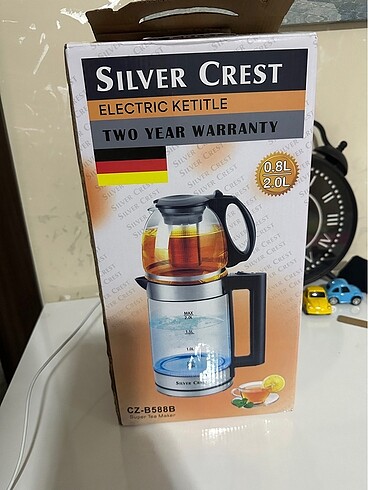 Camlı kettel çaydanlık 2litre
