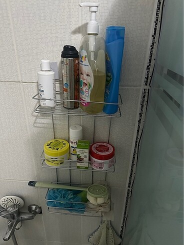  Beden beyaz Renk 3 katlı banyo veya mutfak rafı