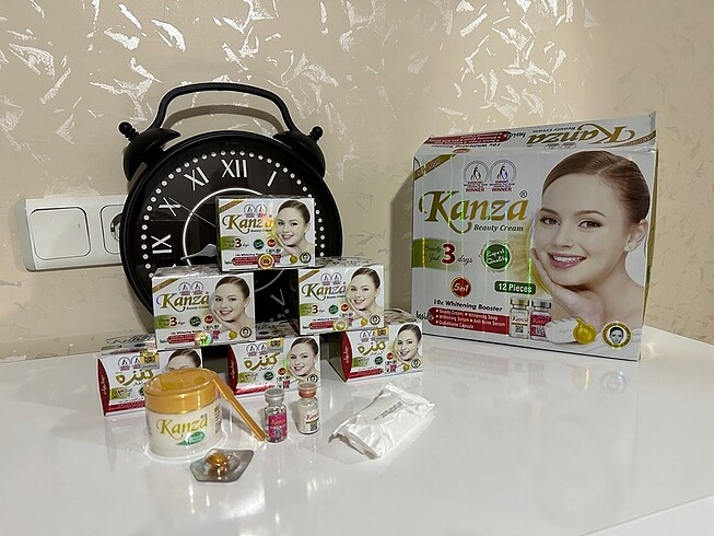 Beden Renk Keza krem sabun serum 3 li set halinde tane fiyatidir