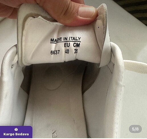 Alexander McQueen 40 numara yüksek taban erkek spor ayakkabı