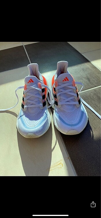 38 Beden beyaz Renk ADİDAS ULTRABOOSTLİGHT KADIN SPOR AYAKKABI