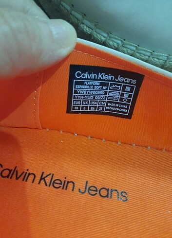 Calvin espadril sneaker - Görsel 2